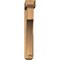 Ekena Millwork Westlake Craftsman Rough Sawn Bracket w/ Offset Brace, Western Red Cedar, 6"W x 34"D x 38"H BKT0604X34X38WTL04RWR - alternate 4